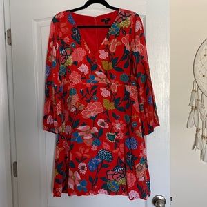 J crew floral dress